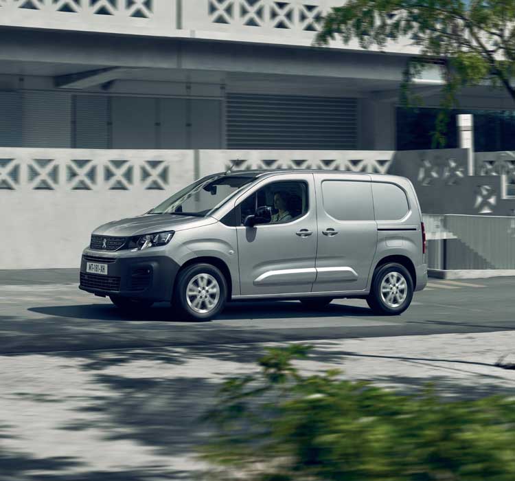 New PEUGEOT e-Partner van – dynamic profile view
