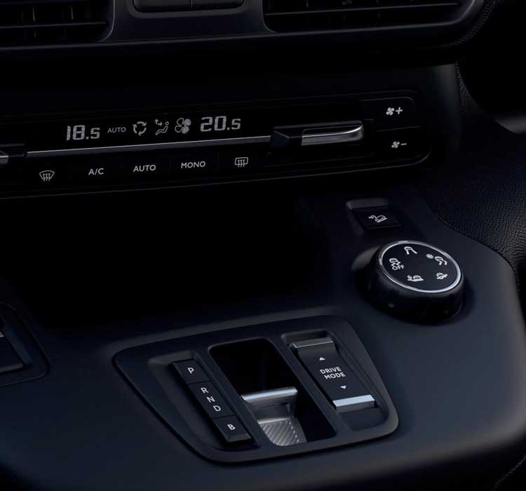 New PEUGEOT e-Partner van – driving modes
