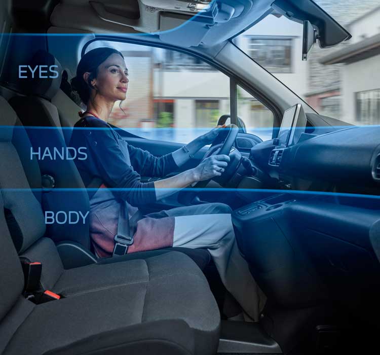 PEUGEOT Partner and e-Partner van - PEUGEOT i-Cockpit for intuitive driving multimedia touchscreen