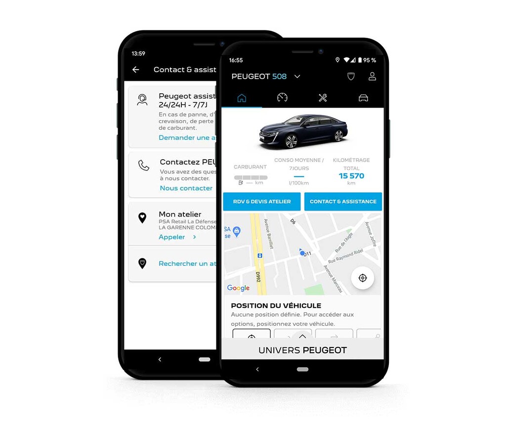 MyPEUGEOT app