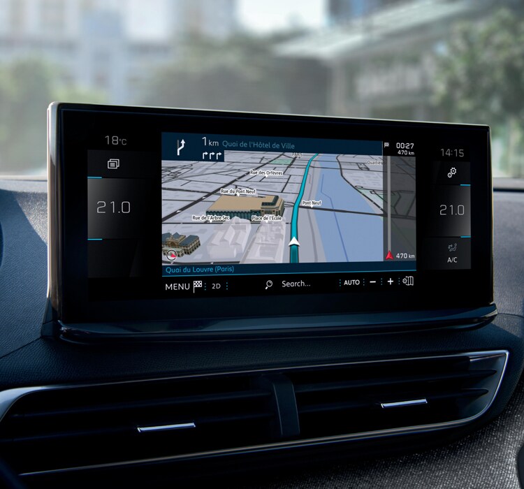 PEUGEOT 3008 SUV – 10" HD capacitive touchscreen